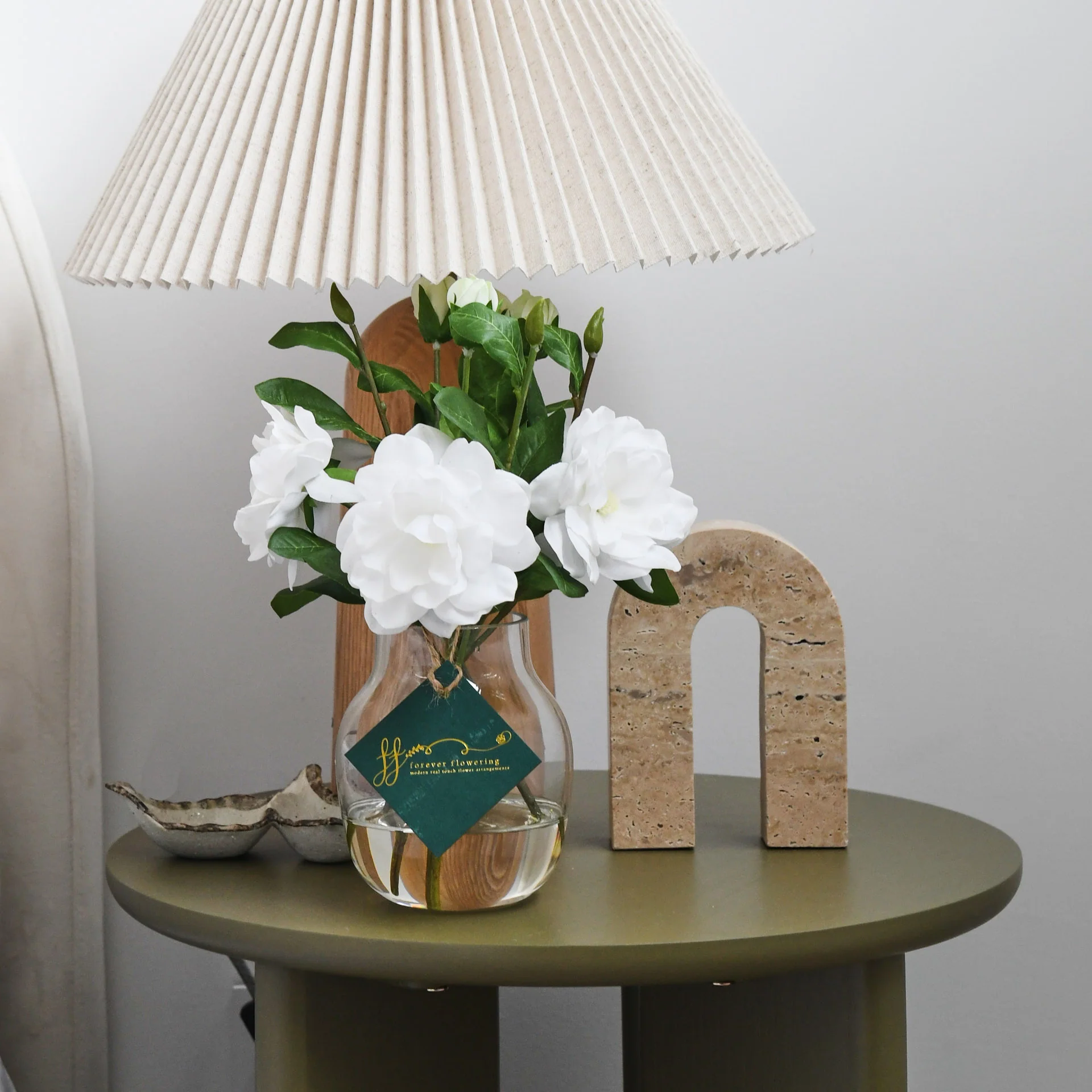 Athena Gardenia Arrangement - Image 3