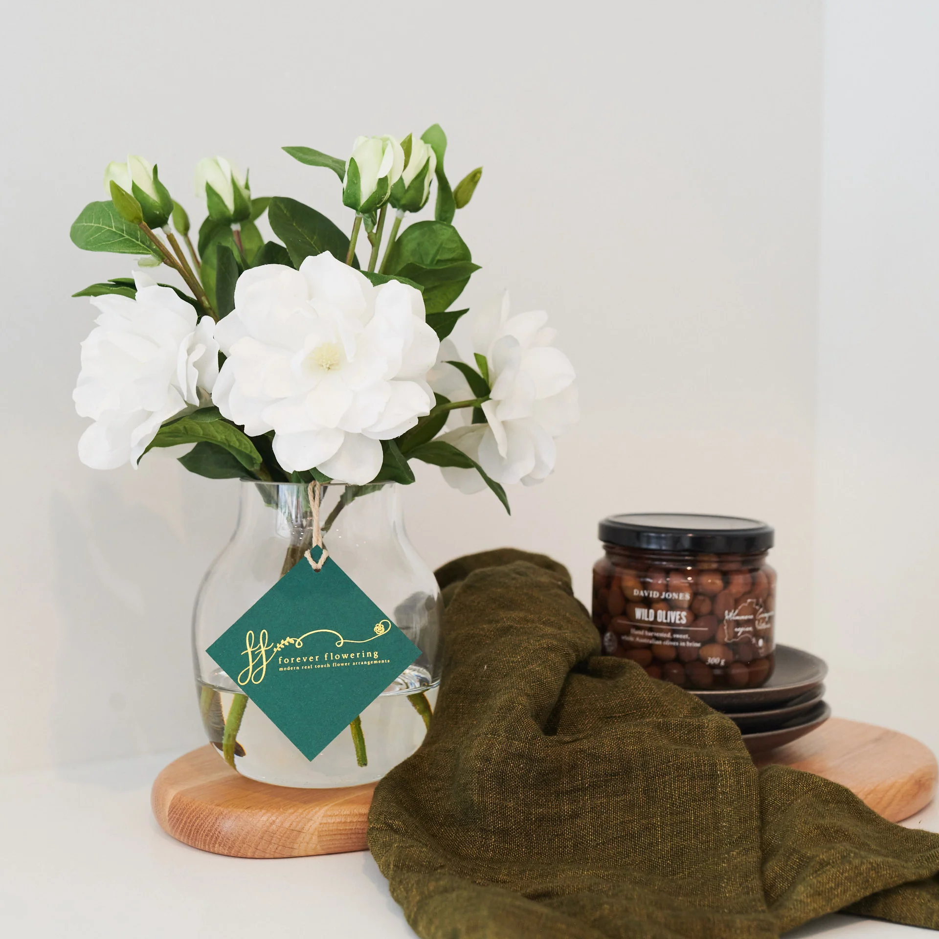 Athena Gardenia Arrangement - Image 4