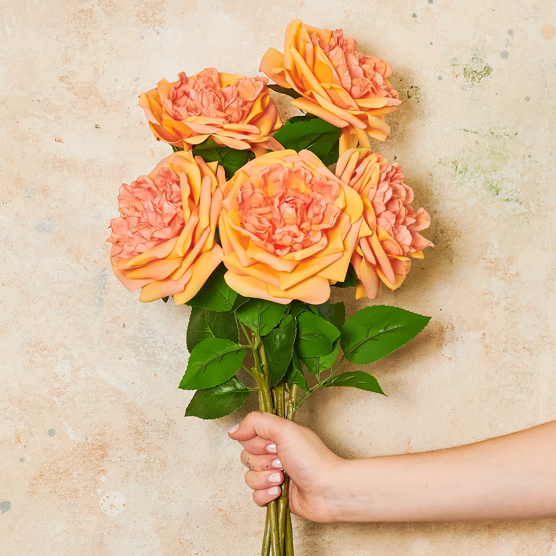 Austin Rose Real Touch Flower Stem - Image 13