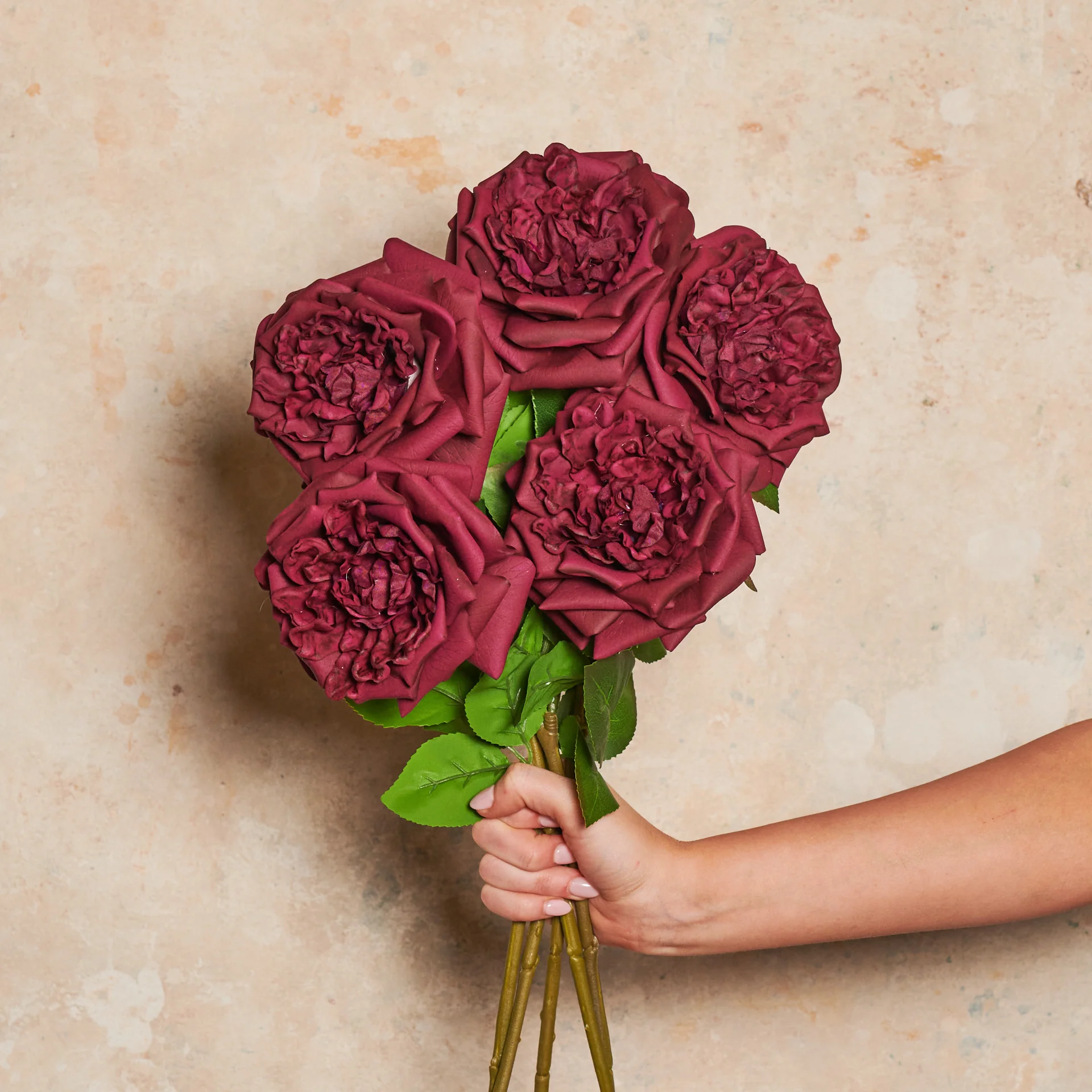 Austin Rose Real Touch Flower Stem - Image 16