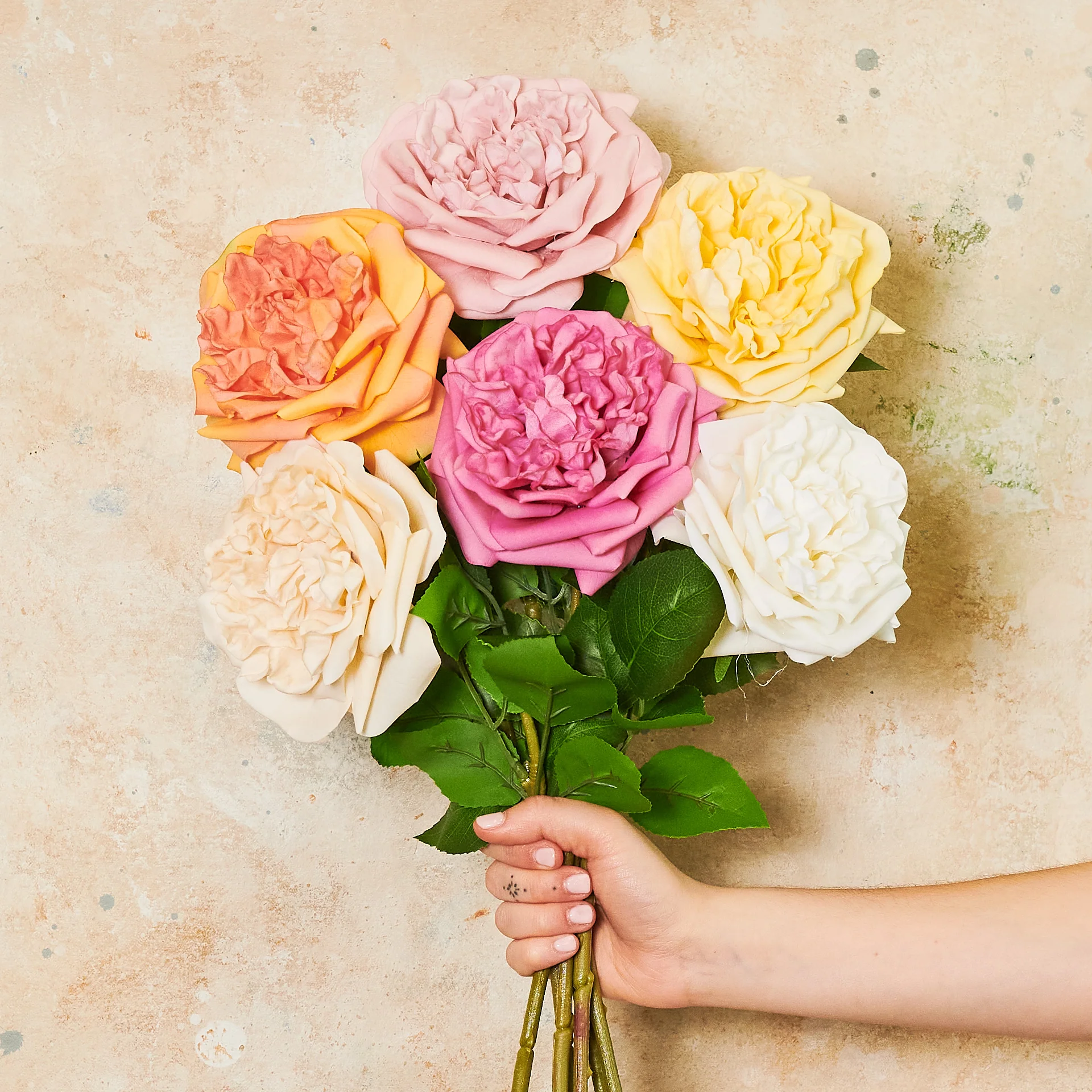 Austin Rose Real Touch Flower Stem - Image 18