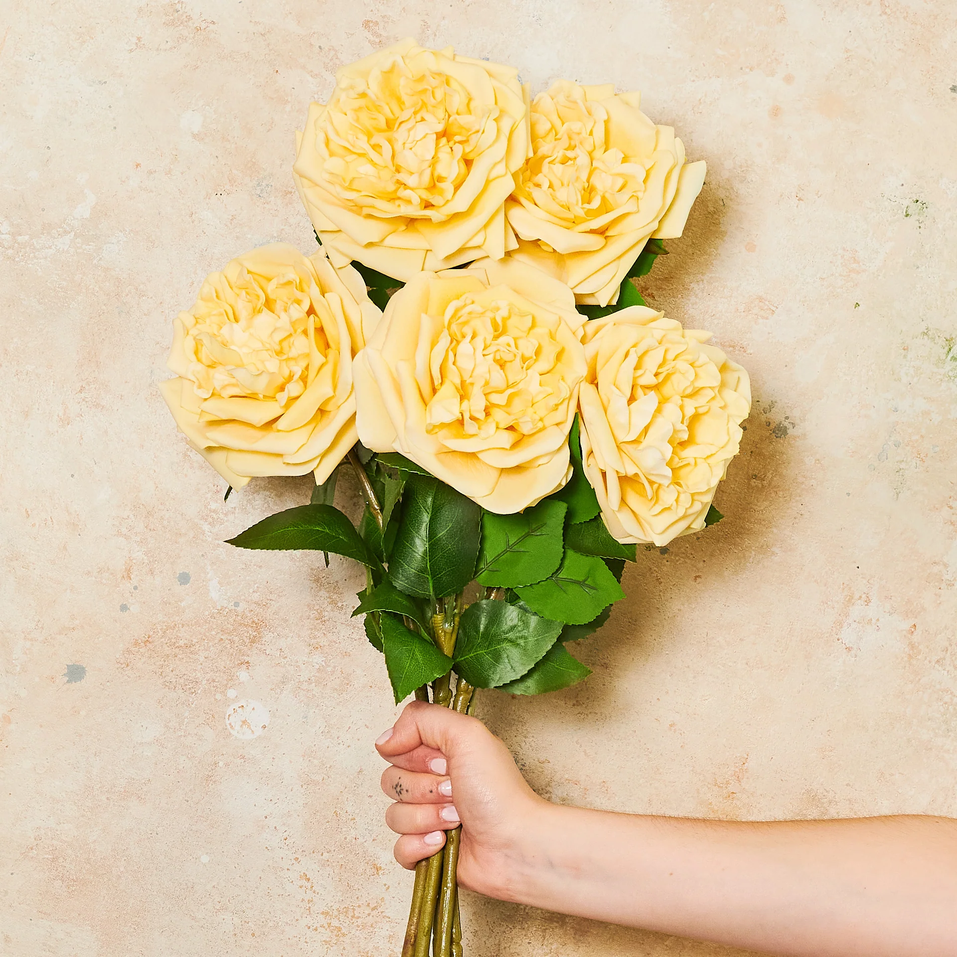 Austin Rose Real Touch Flower Stem - Image 7