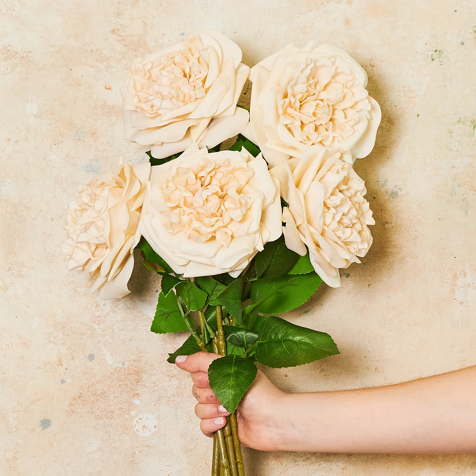 Austin Rose Real Touch Flower Stem - Image 8