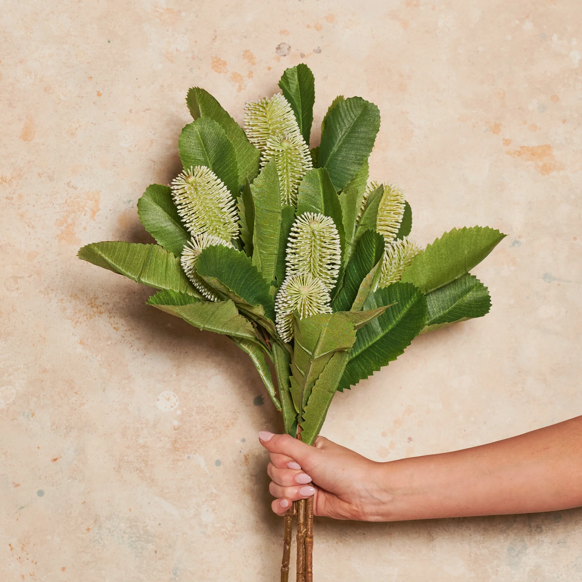 Banksia Spray Real Touch Flower Stem - Image 14