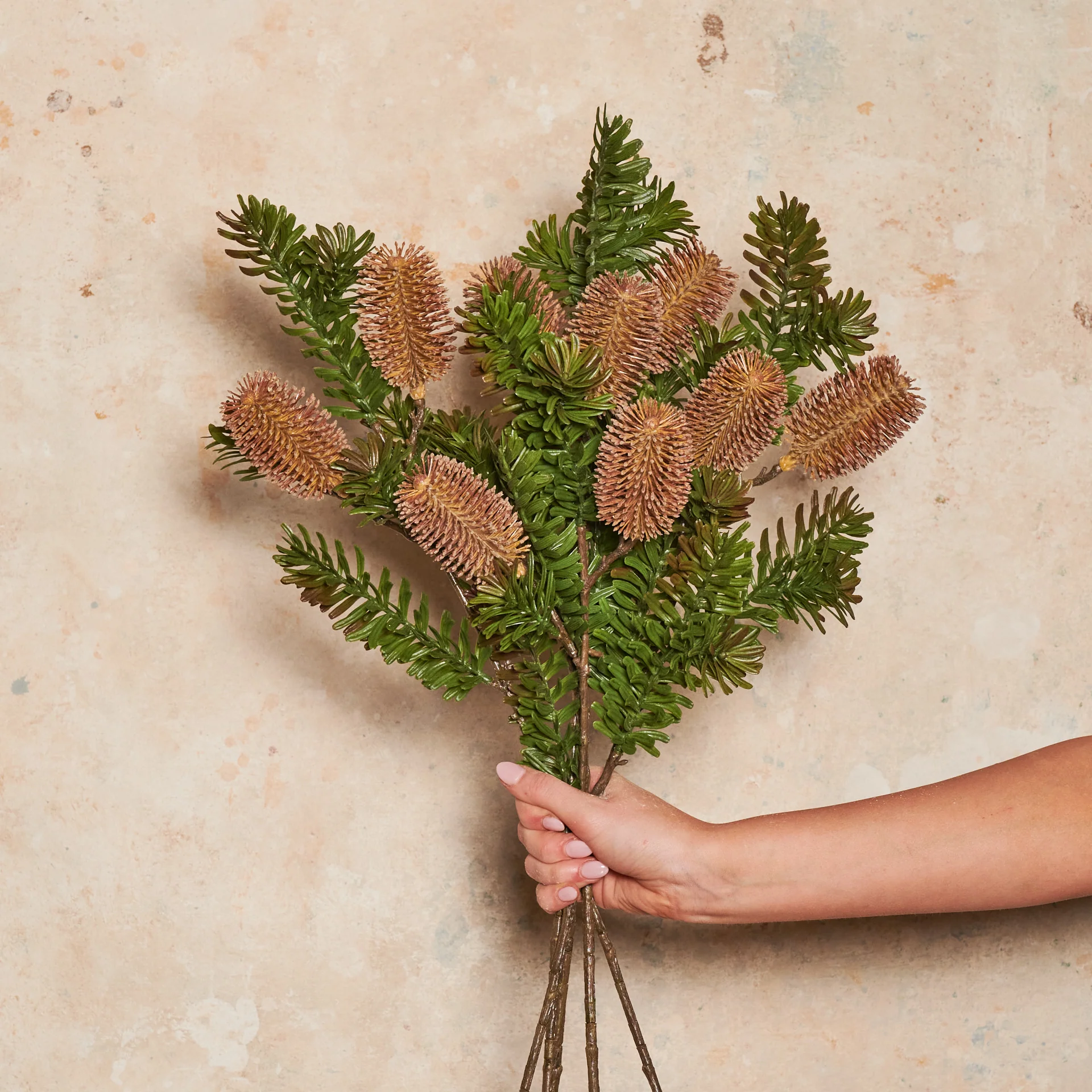 Banksia Spray Real Touch Flower Stem - Image 6