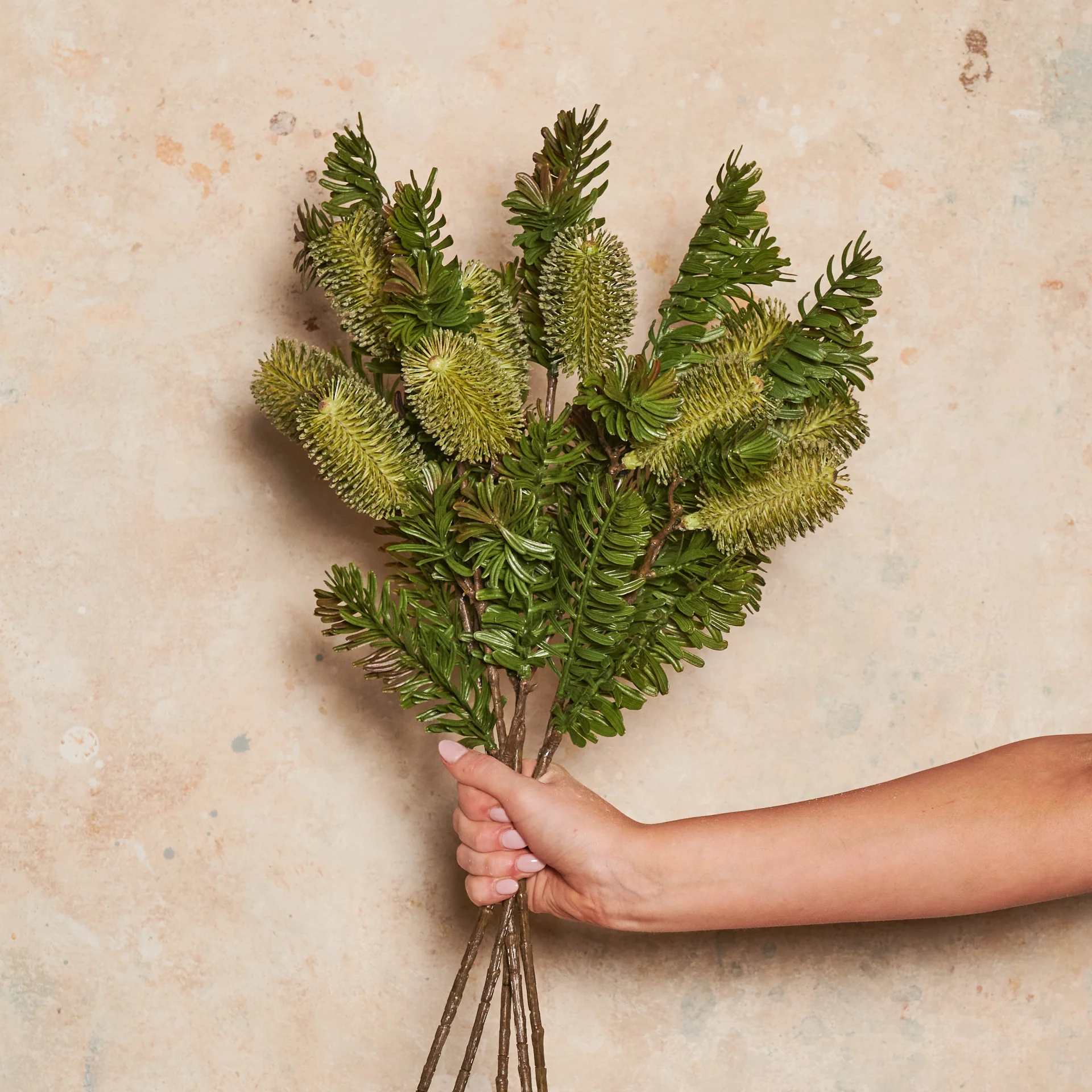 Banksia Spray Real Touch Flower Stem - Image 8