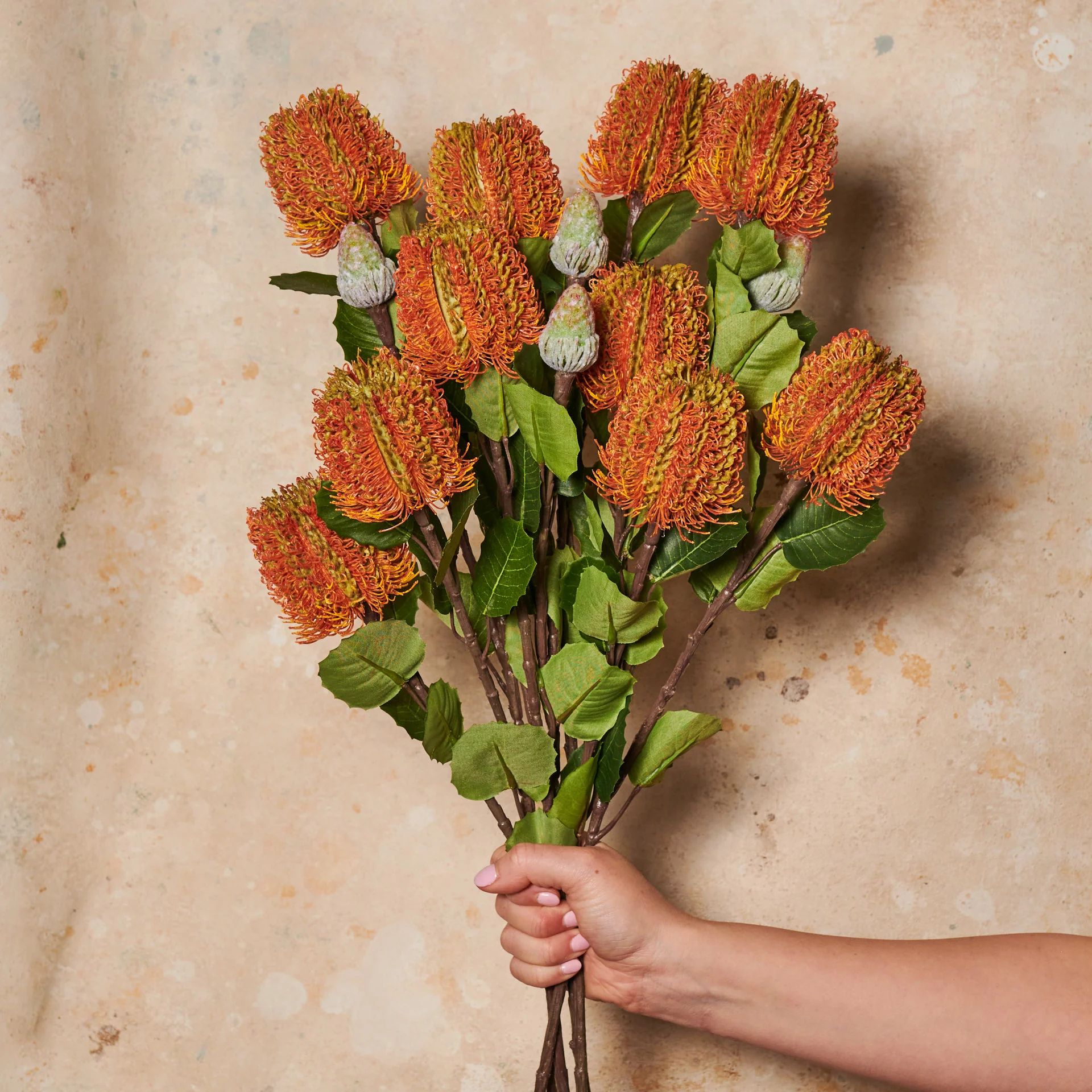 Cameron Banksia Real Touch Flower Stem - Image 2