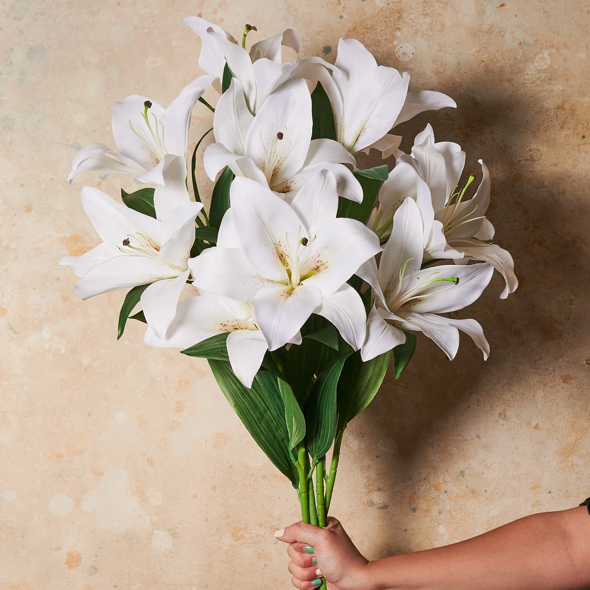 Casablanca Lily Real Touch Flower Stem - Image 3