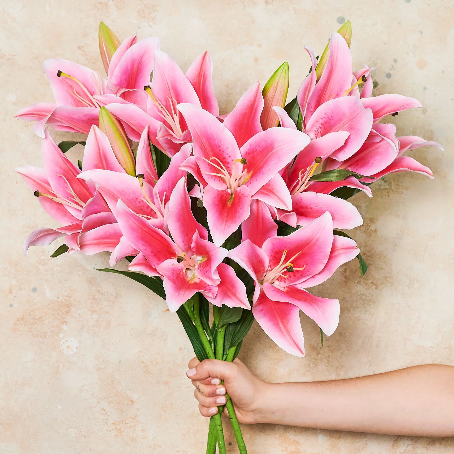 Casablanca Lily Real Touch Flower Stem - Image 5