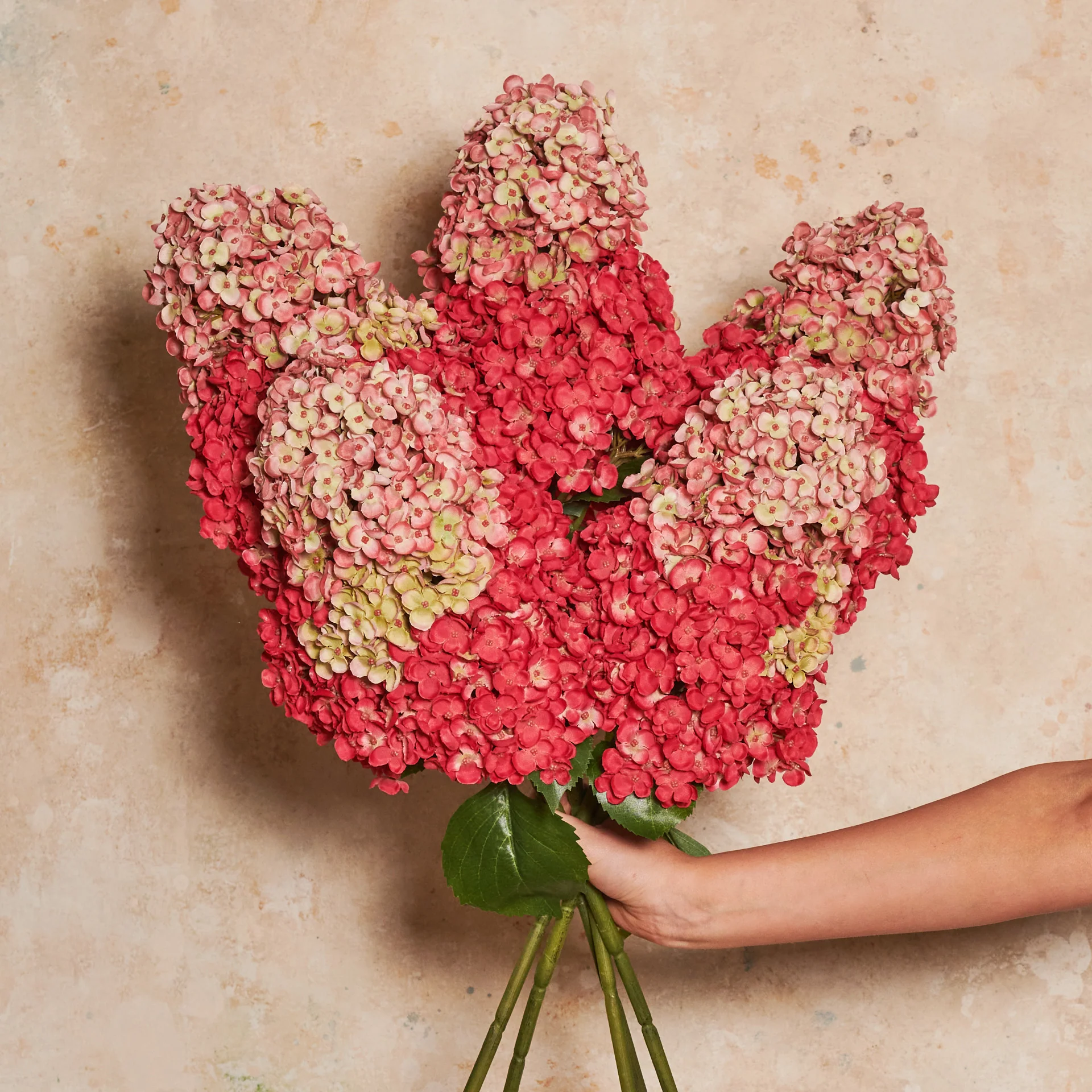 Cone Hydrangea Real Touch Flower Stem - Image 12