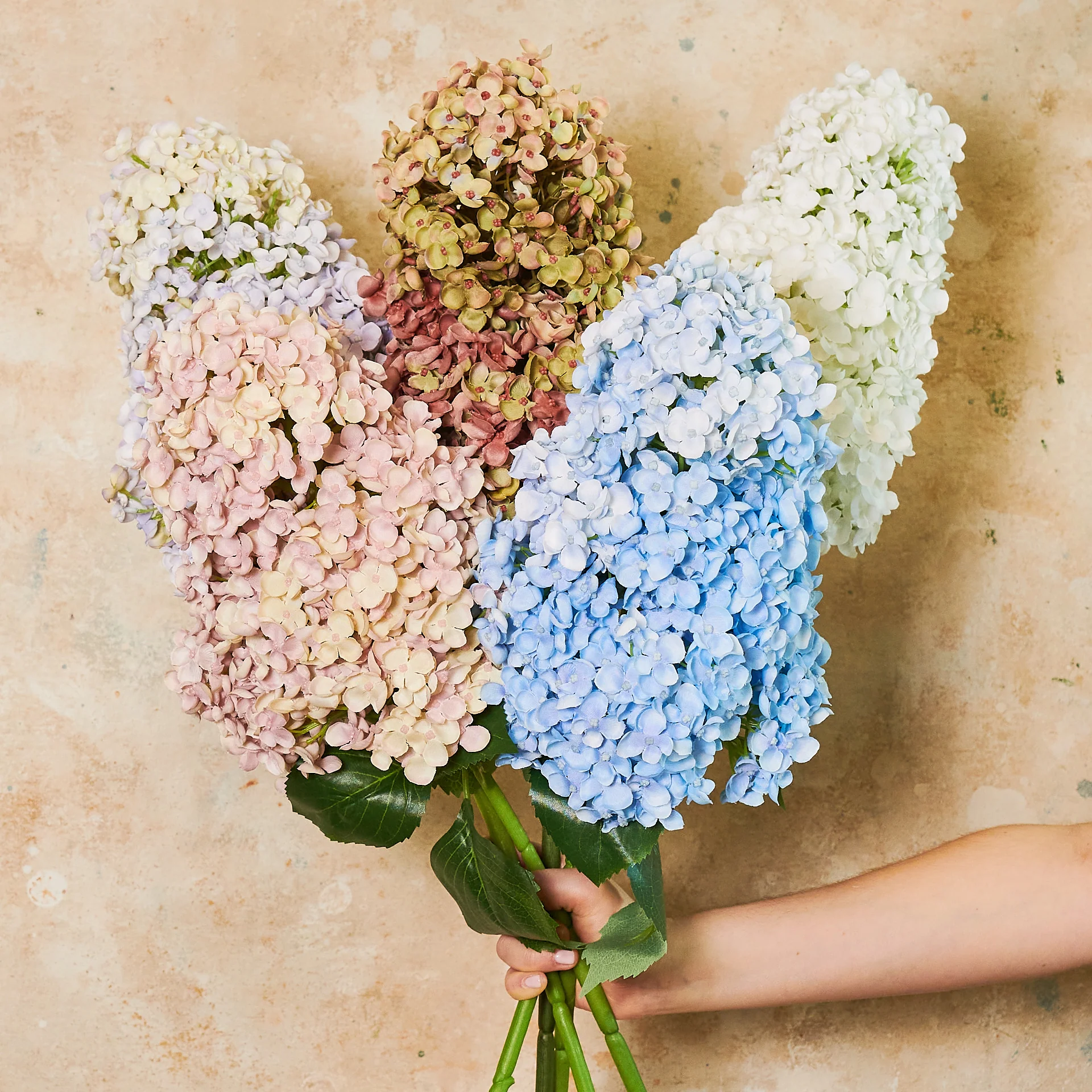 Cone Hydrangea Real Touch Flower Stem - Image 18