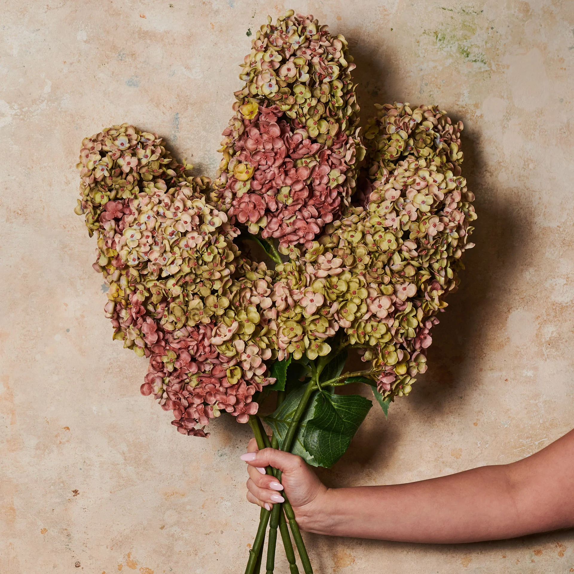 Cone Hydrangea Real Touch Flower Stem - Image 4