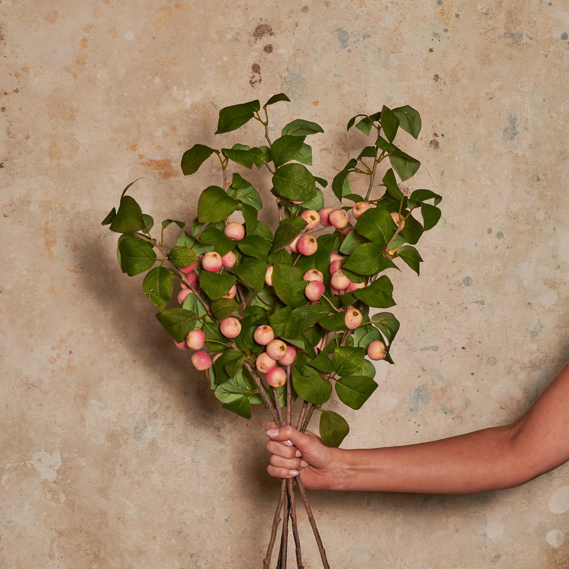 Crabapple Spray Real Touch Flower Stem - Image 4