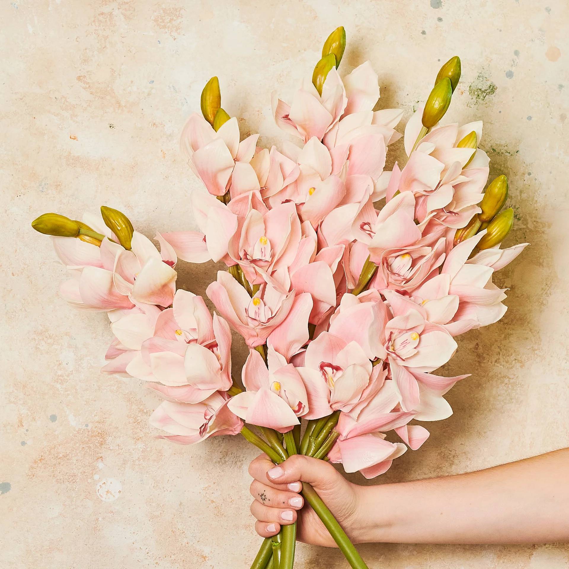 Cymbidium Orchid Real Touch Flower Stem - Image 4
