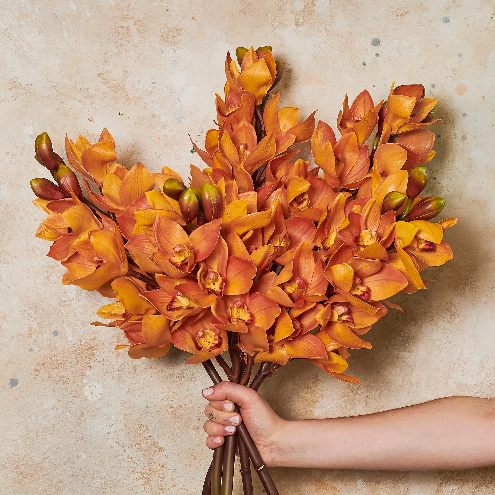 Cymbidium Orchid Real Touch Flower Stem - Image 7