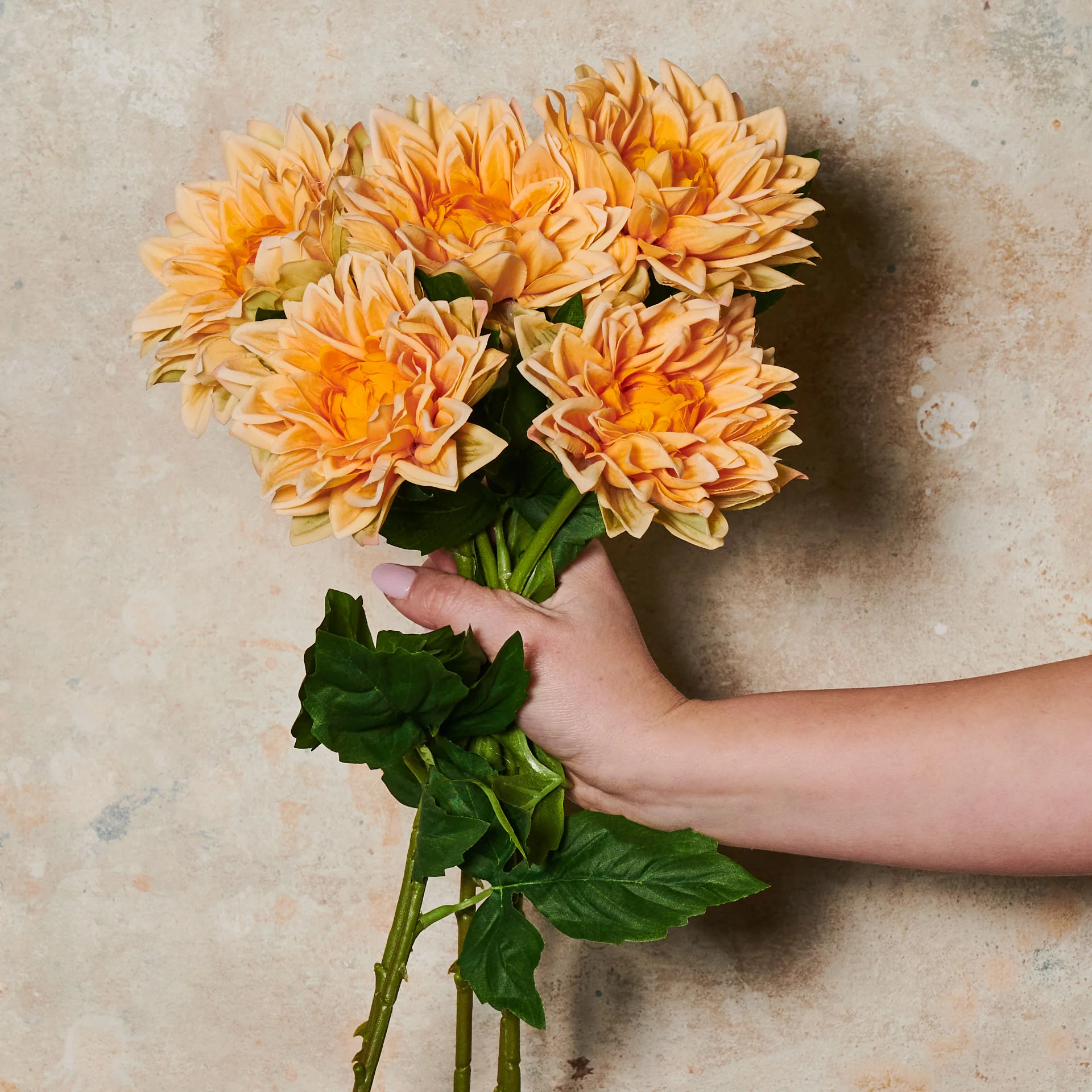 Dahlia Premium Real Touch Flower Stem - Image 3