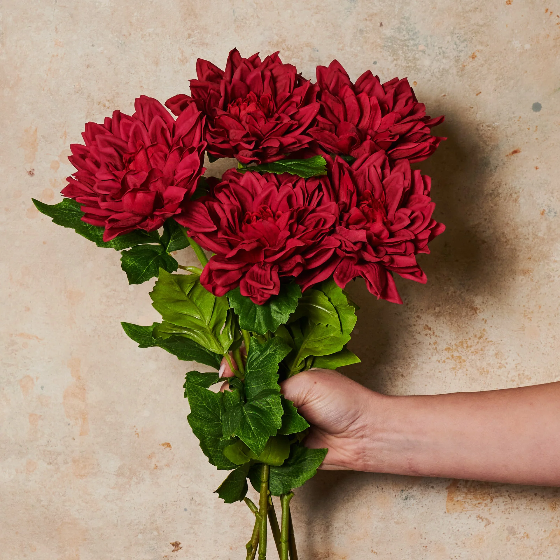 Dahlia Premium Real Touch Flower Stem - Image 5