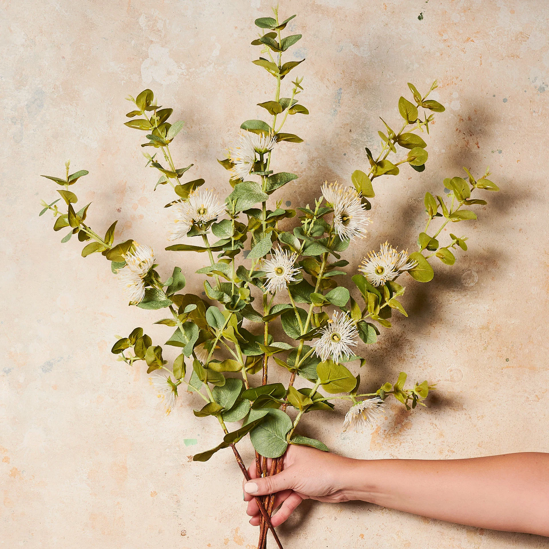 Eucalyptus Blossom Real Touch Flower Stem - Image 2