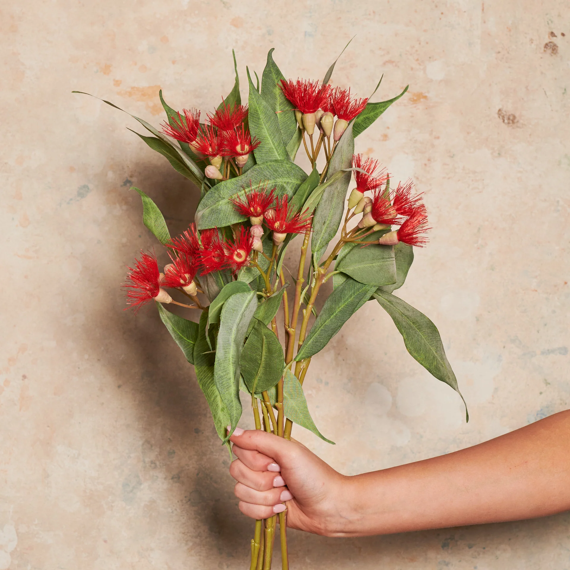 Eucalyptus Flowering Pod Real Touch Flower Stem - Image 2