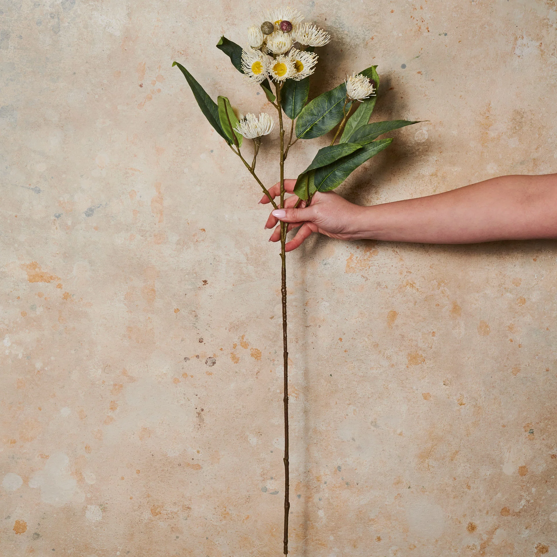 Flowering Eucalyptus Real Touch Flower Stem - Image 2