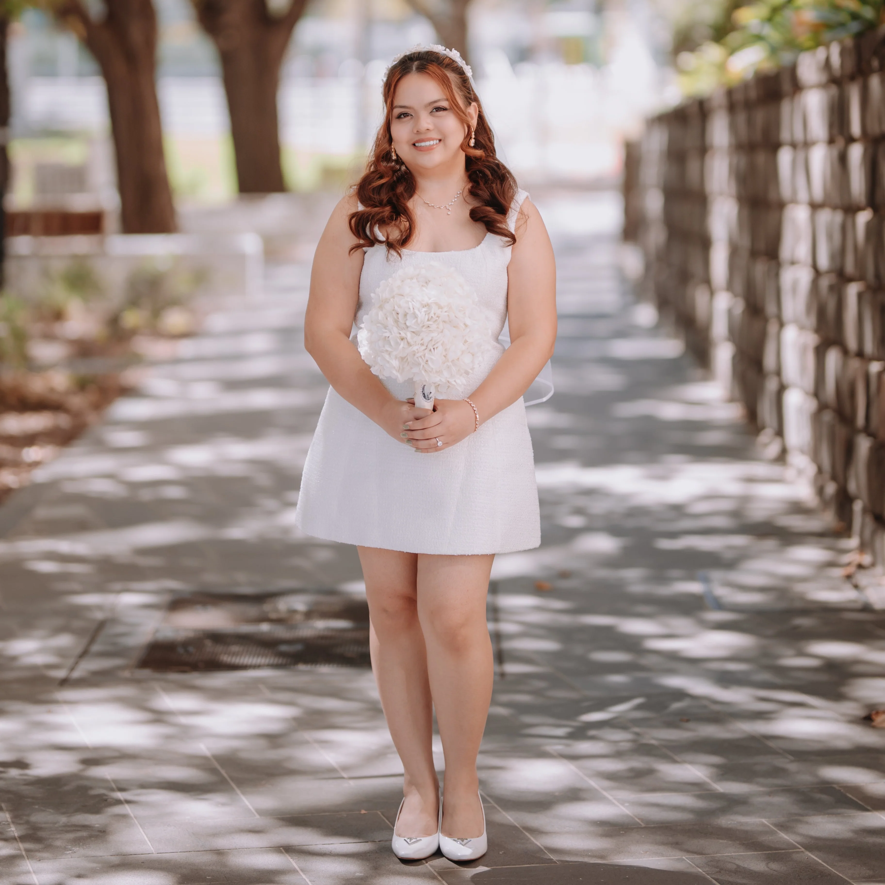 Hydrangea Bridal Bouquet - Image 3