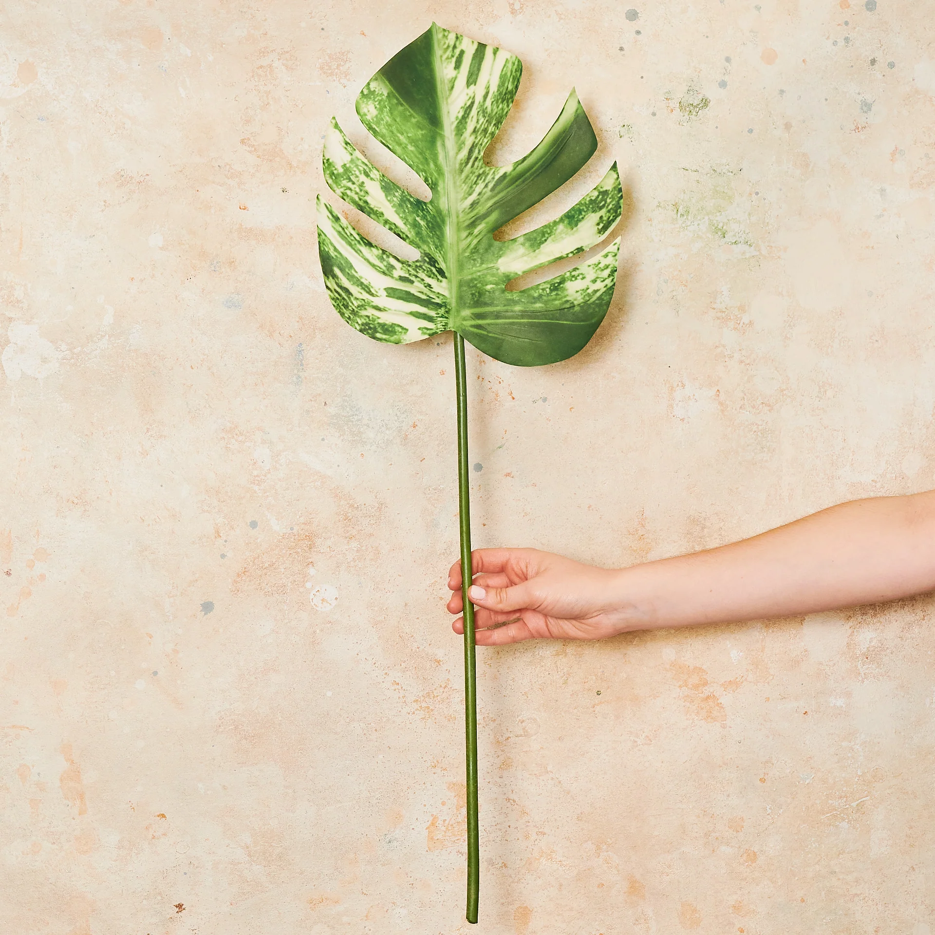 Monstera Leaf Real Touch Leaf Stem - Image 3