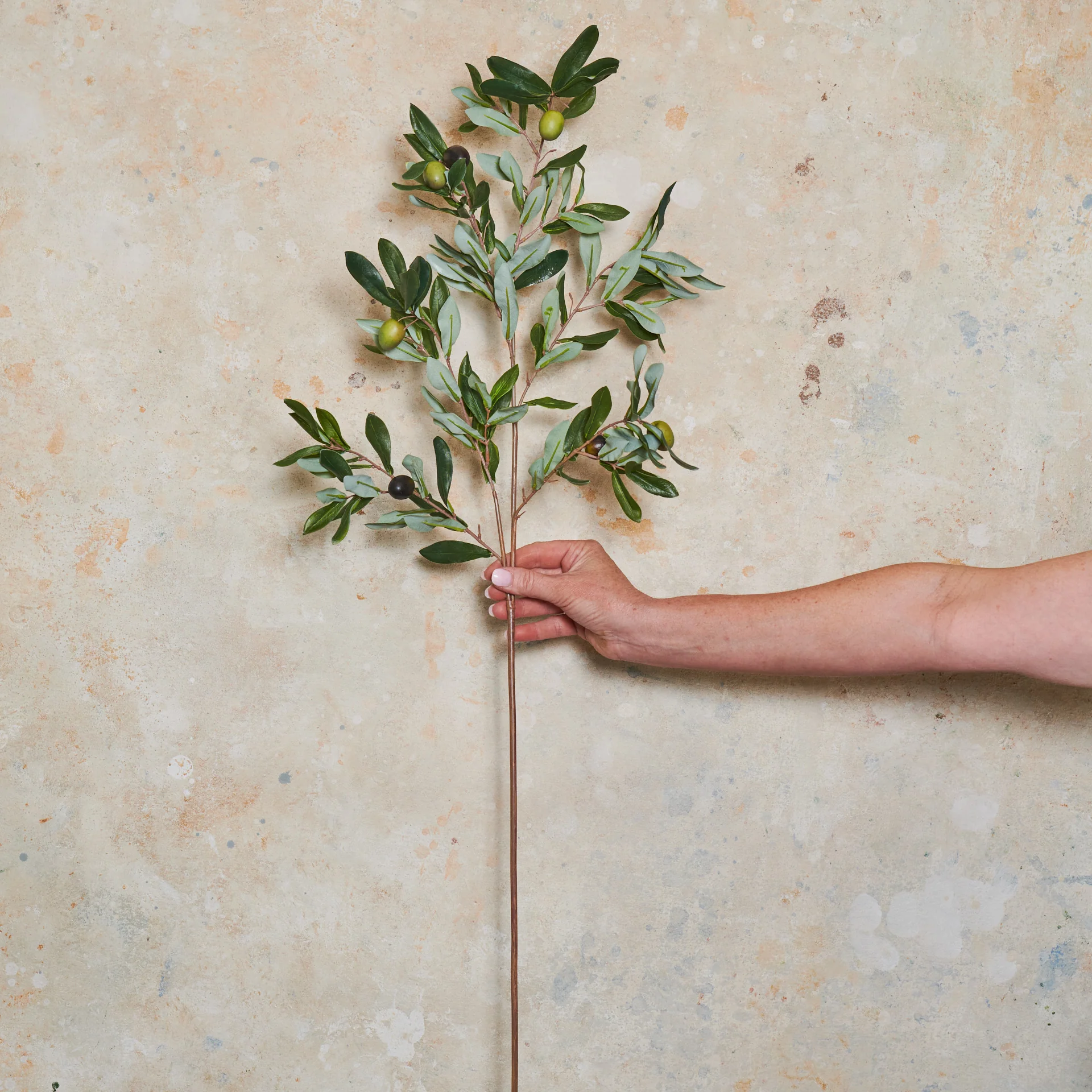 Olive Leaf Spray Real Touch Stem - Image 2
