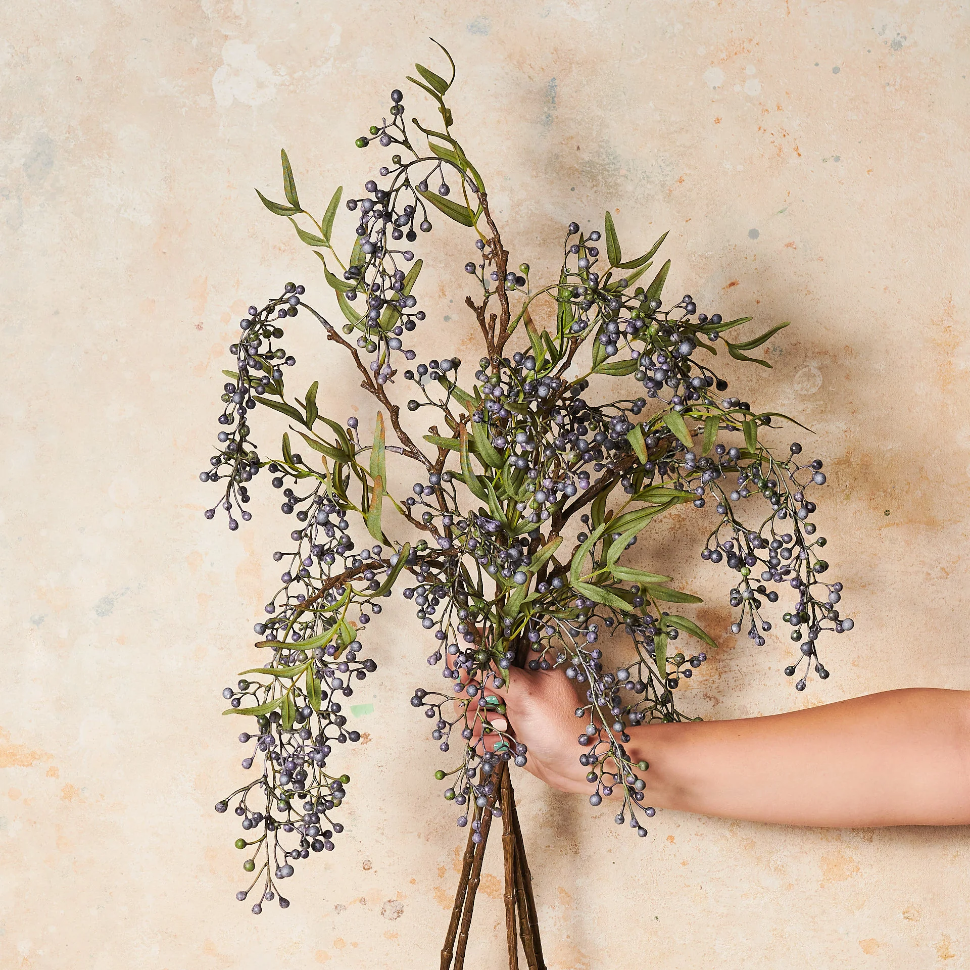 Pepperberry Real Touch Flower Stem - Image 3
