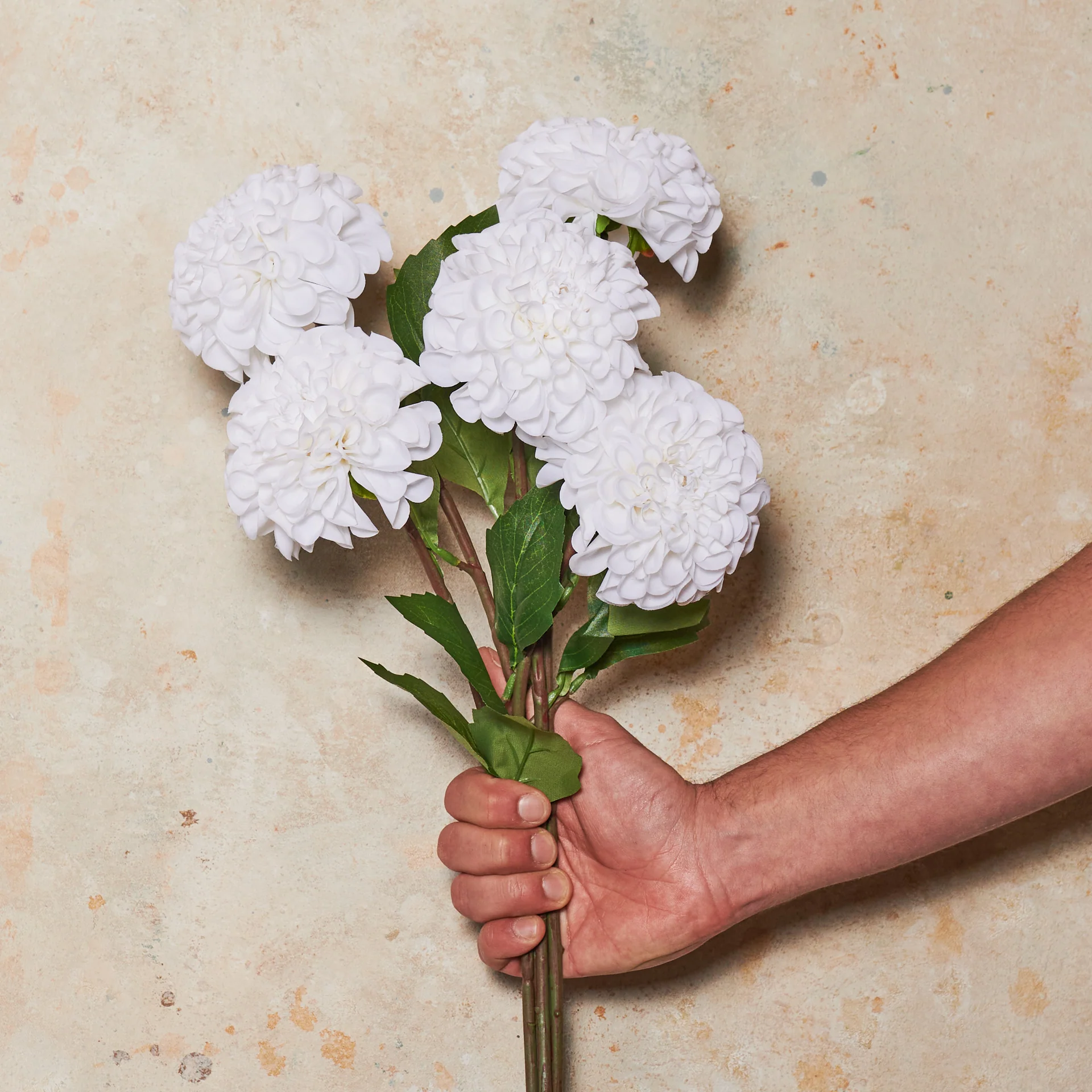 Pompon Dahlia Real Touch Flower Stem - Image 8