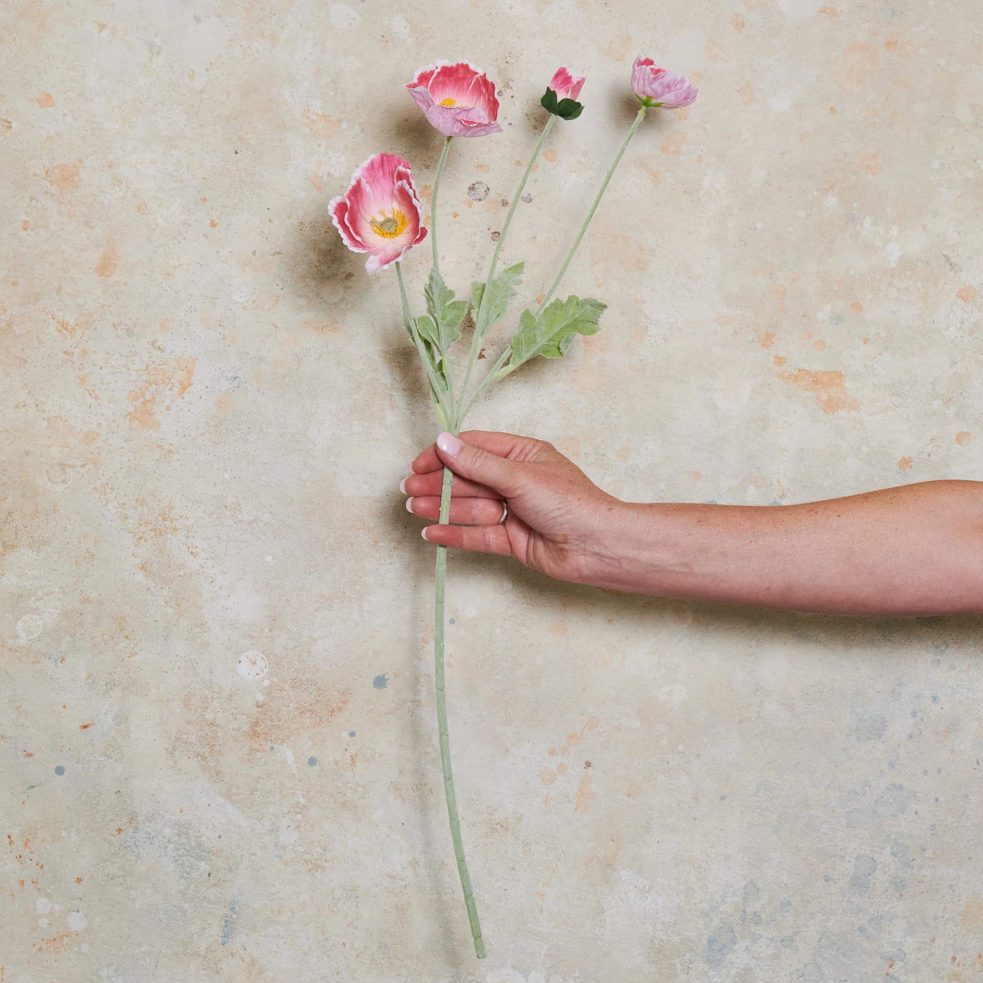 Poppy Real Touch Flower Stem - Image 12