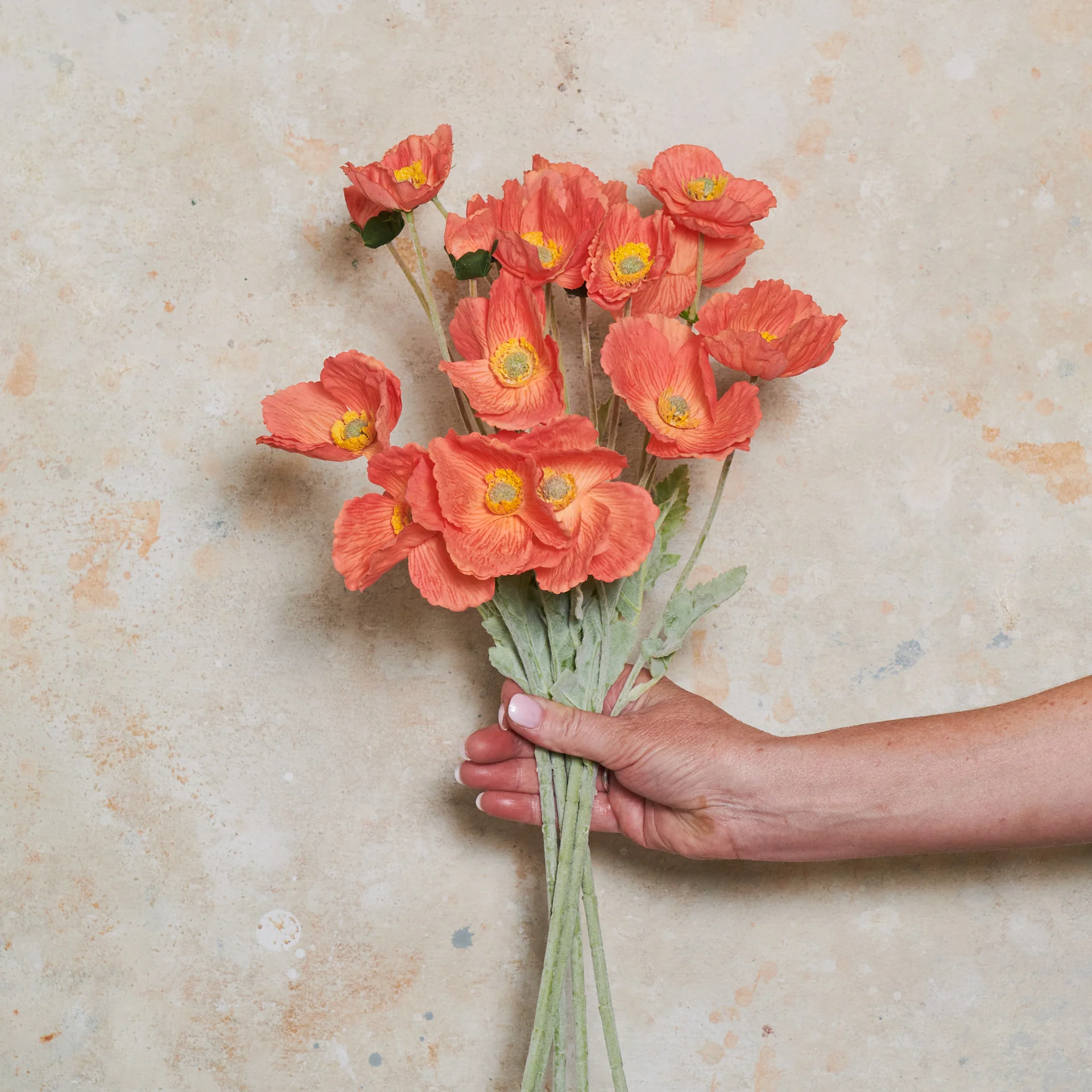 Poppy Real Touch Flower Stem - Image 9