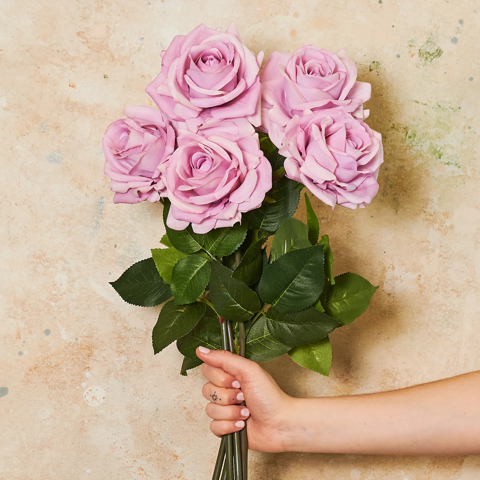 Rose Hannah Real Touch Flower Stem - Image 19