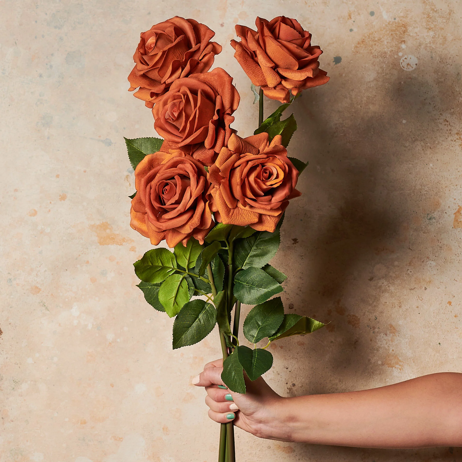 Rose Hannah Real Touch Flower Stem - Image 6