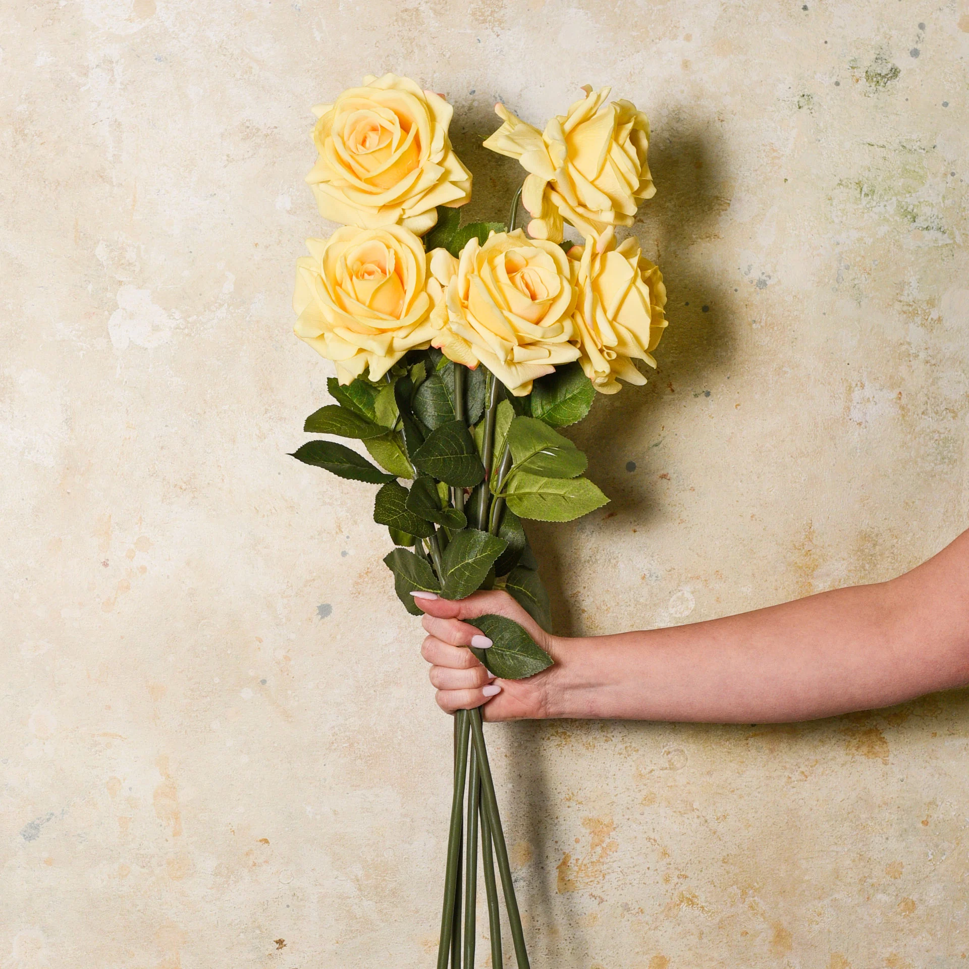 Rose Hannah Real Touch Flower Stem - Image 7