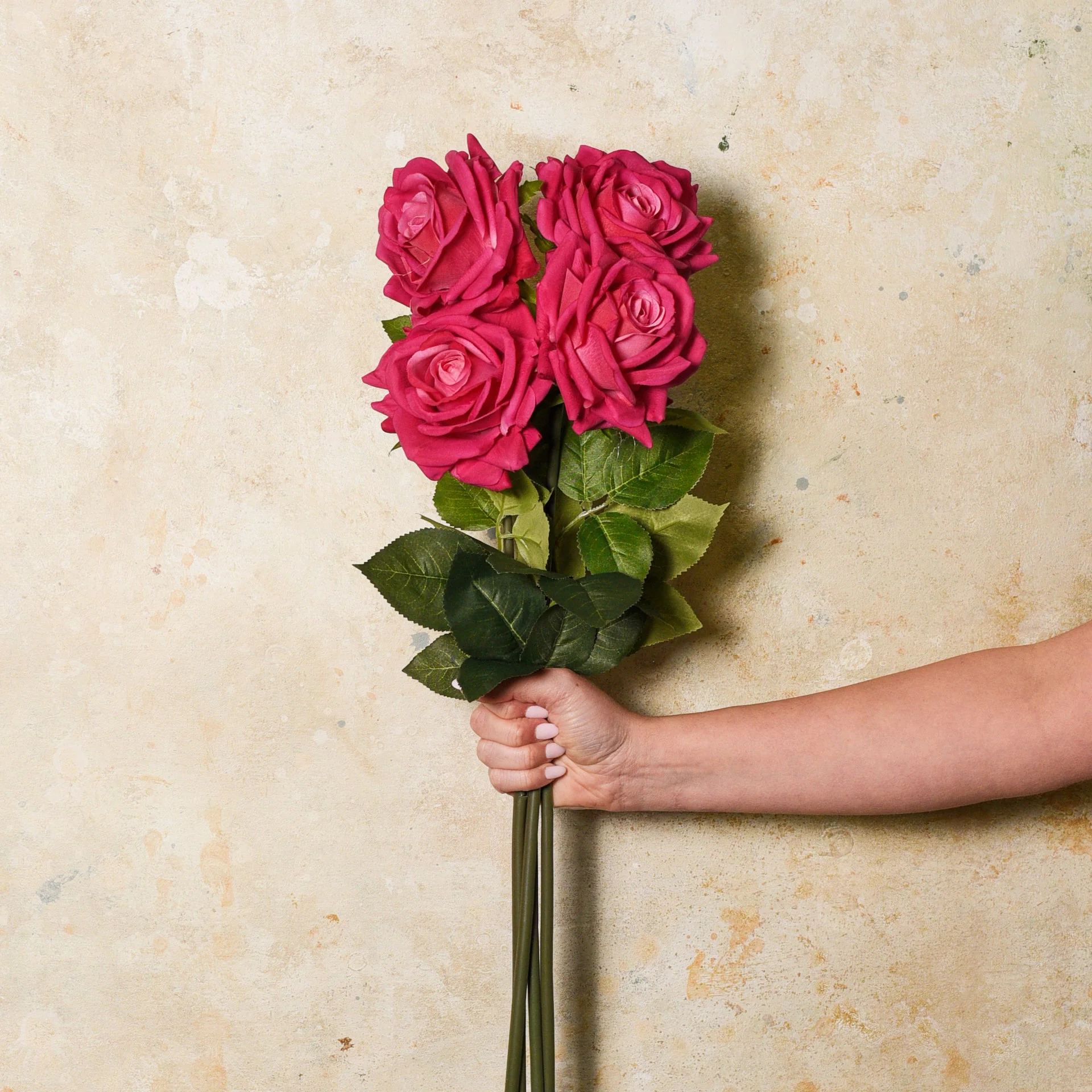 Rose Hannah Real Touch Flower Stem - Image 8