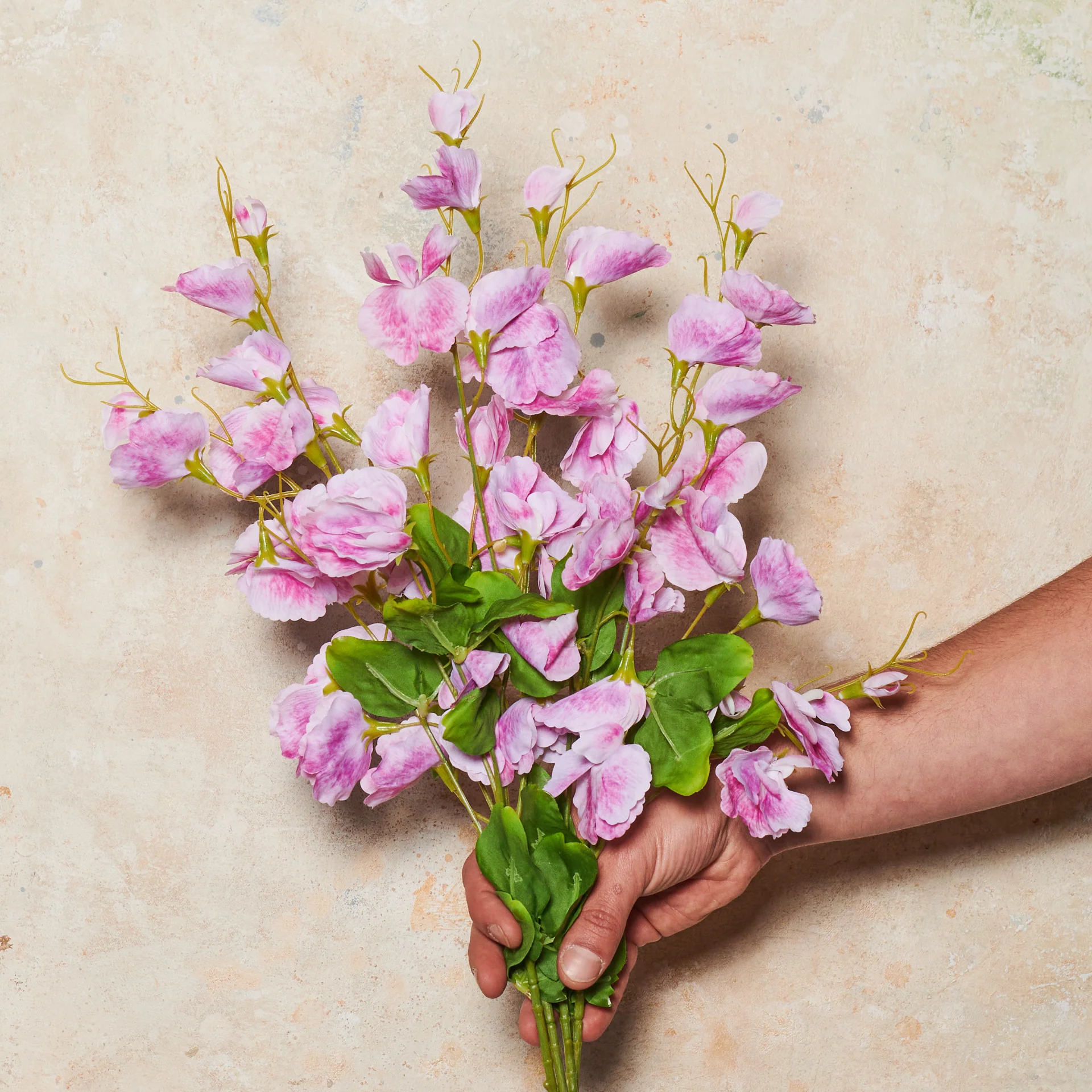 Sweet Pea Spray Real Touch Flower Stem - Image 2