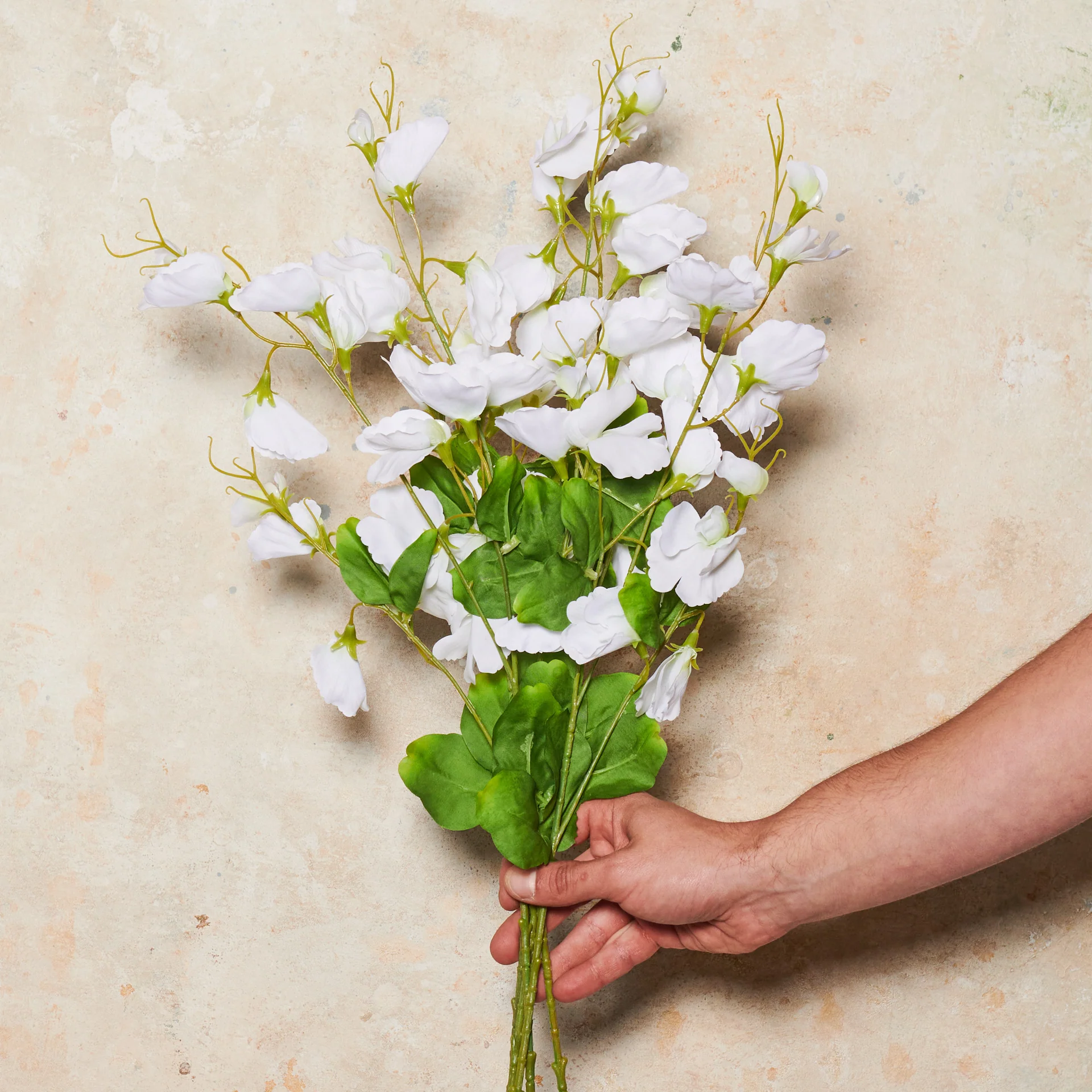 Sweet Pea Spray Real Touch Flower Stem - Image 4