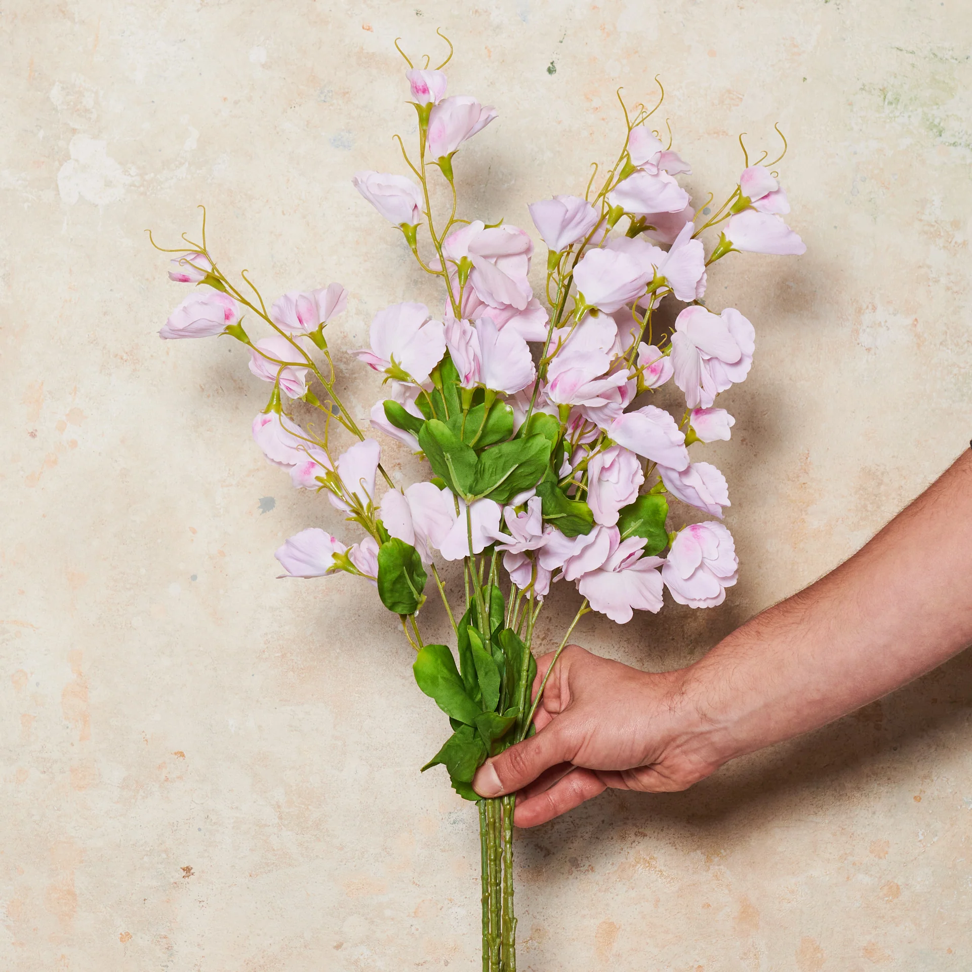 Sweet Pea Spray Real Touch Flower Stem - Image 6