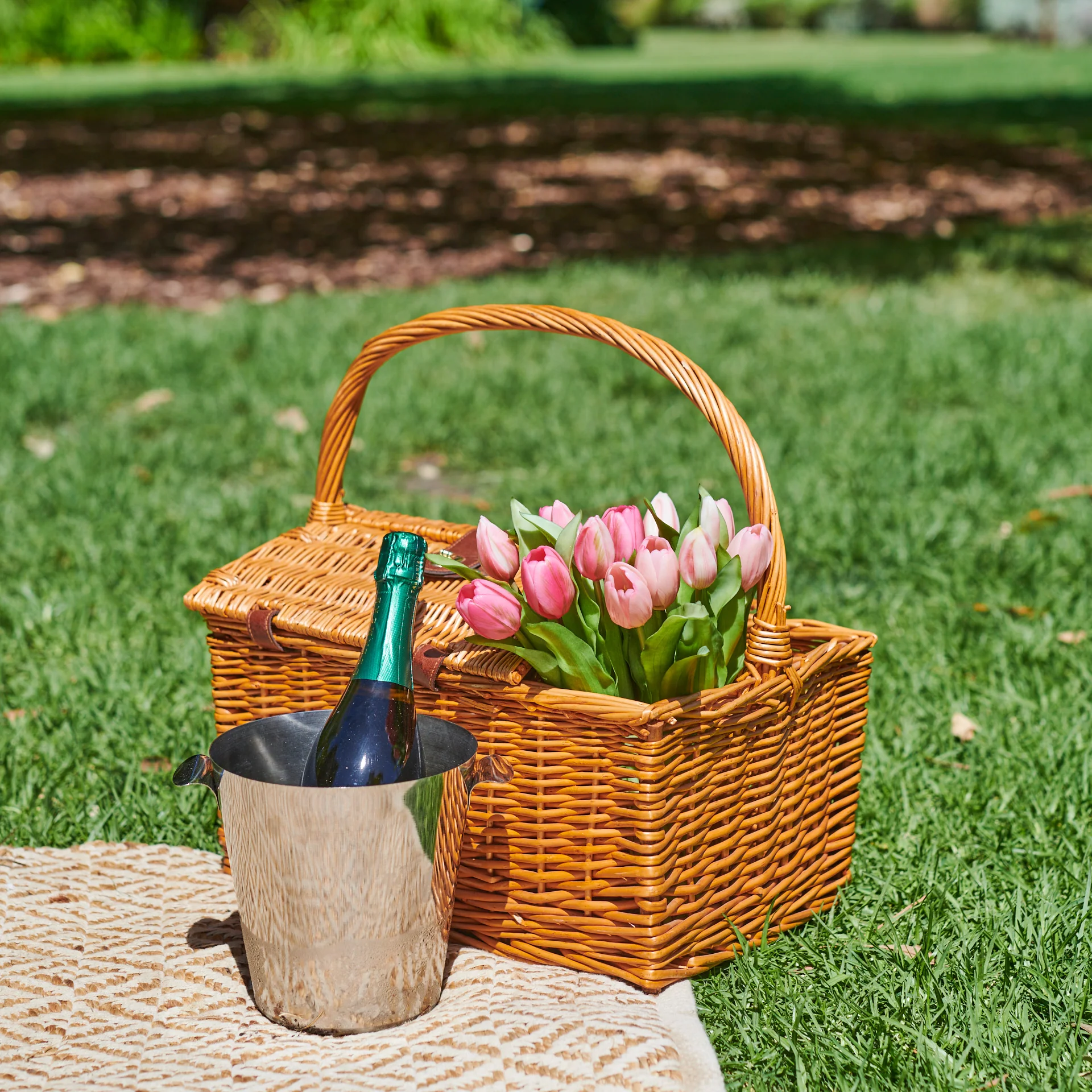 Tulip Mini Real Touch Flower Bunch - Image 7