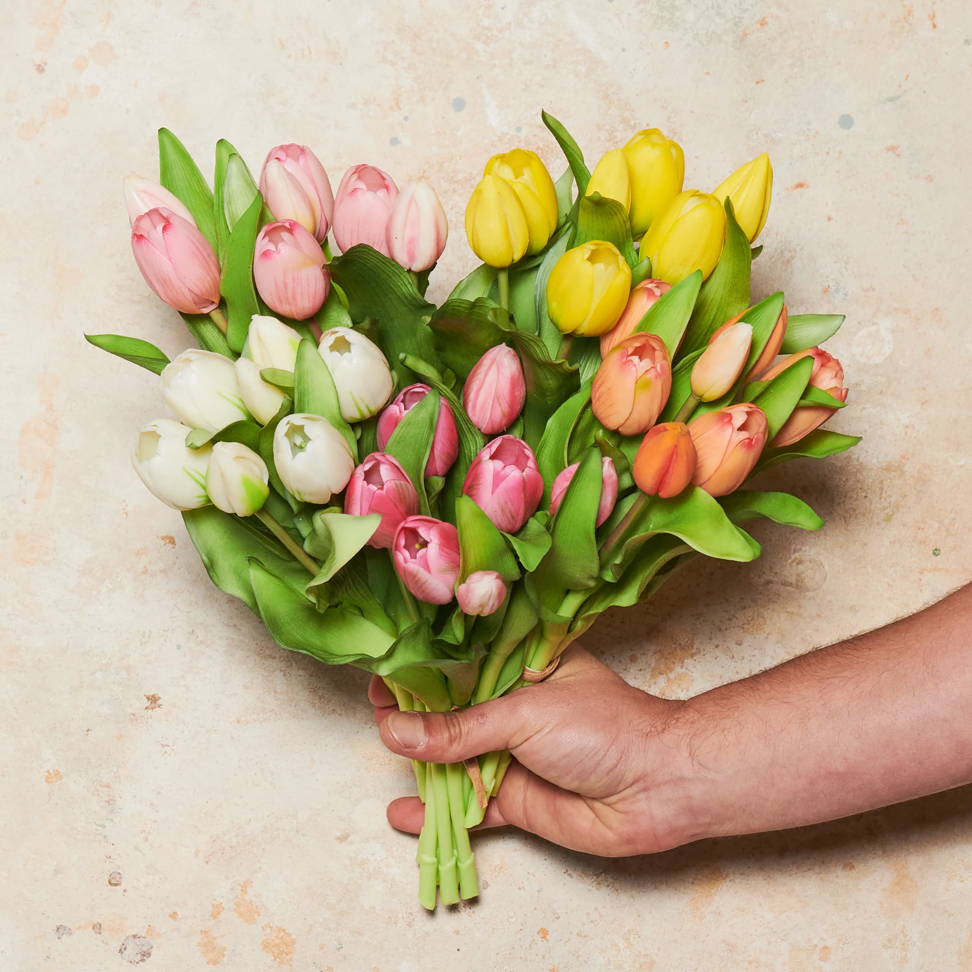 Tulip Mini Real Touch Flower Bunch - Image 8